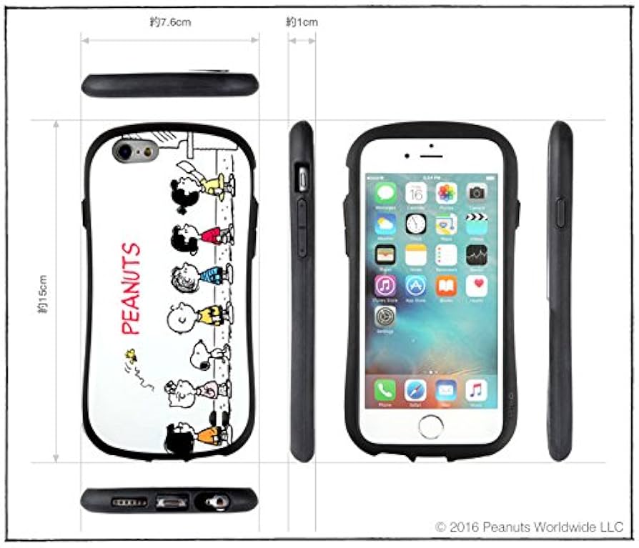 SNOOPY - 新品未開封送料込みスヌーピーiPhone6s/6ケーススヌーピーミュージアム限定 SNOOPY - 新品未開封送料込みスヌーピーiPhone6s/6ケース